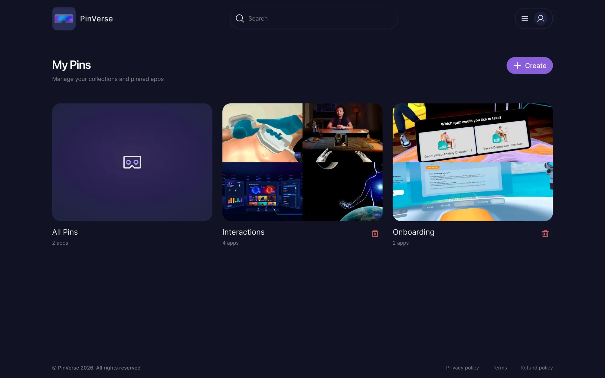 Save to custom collections